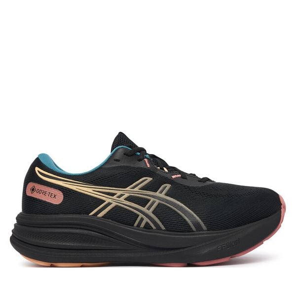 Buty do biegania Asics. Czarne obuwie sportowe Asics, bez zapięcia, do biegania. Za 569.99 zł.