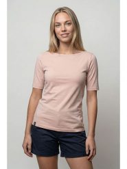 Alife and kickin Koszulka "Hilde" w kolorze jasnoróżowym rozmiar: XL. Różowe bluzki Alife and Kickin, xl, bez wzorów, z bawełny, bez kołnierzyka, bez ramiączek. Za 43.99 zł.