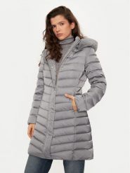 Geox Płaszcz zimowy Bettanie W4626H T3122 F1787 Szary Regular Fit. Szare płaszcze Geox, na zimę, bez wzorów, z syntetyku, bez kaptura. Za 989.99 zł.