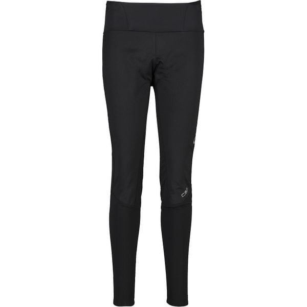 Damskie legginsy CMP. Czarne legginsy CMP, s, bez wzorów, z materiału. Za 368.00 zł.
