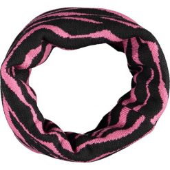 Buff Szal-koło w kolorze czarno-jasnoróżowym - 29 x 27 cm rozmiar: onesize. Czarne szaliki Buff, bez wzorów, z materiału. Za 105.95 zł.