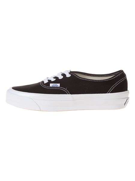 Vans Sneakersy "Authentic" w kolorze czarnym rozmiar: 40,5. Czarne trampki Vans, bez wzorów, bez zapięcia. Za 154.95 zł.