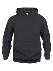 Clique Basic Hoody Junior – bluza z kapturem czarna, miękka i odporna na piling. Białe bluzy CLIQUE, bez wzorów, z bawełny, z kapturem. Za 145.25 zł.