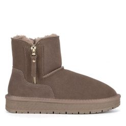 Śniegowce Lasocki. Brązowe trapery i śniegowce Lasocki. Za 189.99 zł.