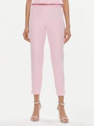 Maryley Spodnie materiałowe 24EB52Z/43OR Różowy Regular Fit. Czerwone spodnie materiałowe Maryley, s, bez wzorów, z materiału. Za 229.99 zł.