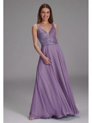 SWING Sukienka w kolorze fioletowym rozmiar: 36. Różowe sukienki Swing, bez wzorów, bez kołnierzyka, bez ramiączek, maxi. Za 304.99 zł.