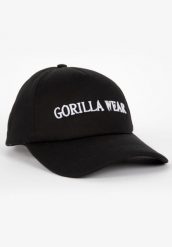 Czapka z daszkiem Gorilla Wear Sharon Ponytail. Czarne czapki GORILLA WEAR, bez wzorów, z bawełny. Za 125.80 zł.