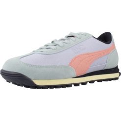 Buty PUMA YELLOW EASY RIDER WEATHERED Wielokolorowy. Żółte trekkingi Puma, ze skóry, trekkingowe. Za 365.99 zł.
