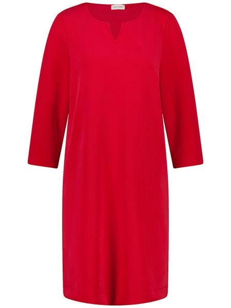 Gerry Weber Sukienka w kolorze czerwonym rozmiar: 46. Czerwone sukienki Gerry Weber, na co dzień, bez wzorów, bez kołnierzyka, bez ramiączek, midi, proste. Za 161.73 zł.