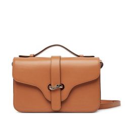 Torebka Emporio Armani. Brązowe listonoszki Emporio Armani, bez wzorów, bez dodatków. Za 2,219.00 zł.