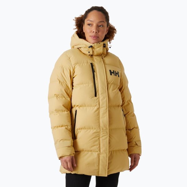 Płaszcz puchowy damski Helly Hansen Adore Puffy Parka. Brązowe parki Helly Hansen, na zimę, bez wzorów, z puchu, bez kaptura. W wyprzedaży za 1,030.40 zł.