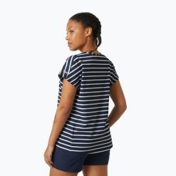 Koszulka damska Helly Hansen Thalia Summer Top. Niebieskie koszulki sportowe Helly Hansen, bez wzorów, bez ramiączek. Za 226.00 zł.