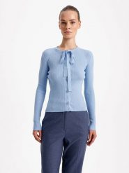 BGN Kardigan w kolorze błękitnym rozmiar: 36. Niebieskie kardigany BGN, bez wzorów. Za 131.45 zł.