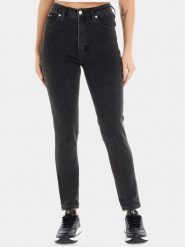 Calvin Klein Jeans Jeansy J20J221584 Czarny Skinny Fit. Czarne jeansy Calvin Klein Jeans, bez wzorów. Za 249.99 zł.