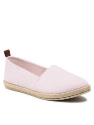 Jenny Fairy Espadryle WSK1609-03 Różowy. Czerwone espadryle Jenny Fairy, bez wzorów, z materiału, bez obcasa, bez zapięcia. Za 69.99 zł.