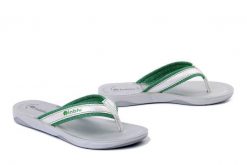 INBLU DD-13 020 light green, klapki japonki damskie. Zielone klapki Inblu, bez wzorów, bez obcasa. Za 55.19 zł.