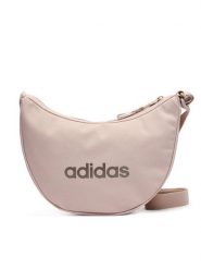 Adidas Torebka Linear Essentials Festival Bag JZ7568 Beżowy. Brązowe listonoszki Adidas, bez wzorów, z materiału, bez dodatków. Za 79.99 zł.