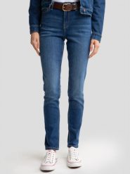 Jeansy damskie z wysokim stanem niebieskie Katrina High Waist 470. Niebieskie jeansy Big Star, l, bez wzorów, z podwyższonym stanem. Za 329.99 zł.