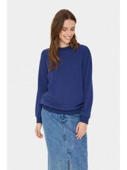 SAINT TROPEZ Bluza "Saint Tropez" w kolorze niebieskim rozmiar: XXL. Niebieskie bluzy Saint Tropez, xxl, bez wzorów, bez kaptura. Za 109.78 zł.