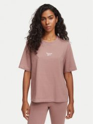 Reebok T-Shirt Gisela RK25709CCW Beżowy Regular Fit. Brązowe t-shirty Reebok, m, bez wzorów, z bawełny, bez kołnierzyka, bez ramiączek. Za 79.99 zł.