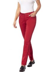 WITT WEIDEN Dżinsy - Slim fit - w kolorze czerwonym rozmiar: 48. Czerwone jeansy WITT WEIDEN, bez wzorów. Za 100.99 zł.