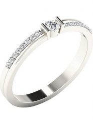 Diamant Vendôme Złoty pierścionek z diamentami rozmiar: 60. Szare pierścionki Diamant Vendöme, z diamentem, złote. Za 1,252.99 zł.