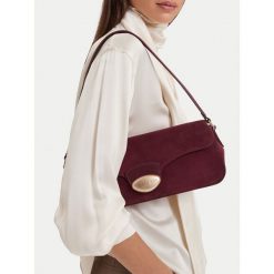 Torebka GINO ROSSI. Czerwone torebki klasyczne Gino Rossi, bez wzorów, bez dodatków. Za 349.99 zł.