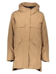 PICTURE Parka puchowa "Gallarie" w kolorze jasnobrązowym rozmiar: XS. Brązowe parki Picture, xs, z puchu, bez kaptura. Za 549.06 zł.
