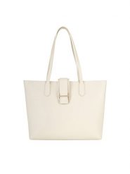 GINO ROSSI Torebka C-1-1 Beżowy jasny. Brązowe shopper Gino Rossi, bez wzorów, ze skóry, bez dodatków. Za 279.99 zł.