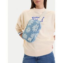 Torebka Roxy. Niebieskie torebki klasyczne Roxy, bez wzorów, bez dodatków. Za 79.99 zł.
