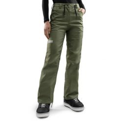 Spodnie snowboardowe hardshell damskie P2-W Taiga. Zielone spodnie narciarskie SIROKO, l, bez wzorów, z hardshellu, narciarskie. Za 423.00 zł.