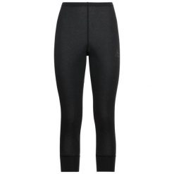 Legginsy damskie Odlo BL BOTTOM 3/4 ACTIVE WARM ECO. Czarne legginsy Odlo, xs, bez wzorów. Za 188.99 zł.