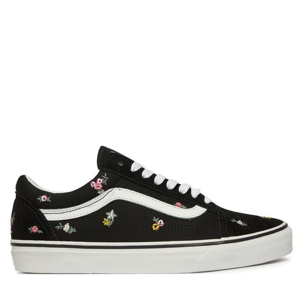 Tenisówki Vans. Czarne trampki Vans, bez wzorów, bez zapięcia. Za 399.99 zł.