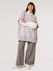 Apricot Sweter w kolorze jasnoszarym rozmiar: S. Szare swetry Apricot, s, bez wzorów, bez ramiączek. Za 132.36 zł.