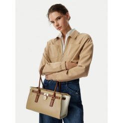 Torebka MICHAEL Michael Kors. Brązowe torebki klasyczne MICHAEL Michael Kors, bez wzorów, bez dodatków. Za 1,329.00 zł.