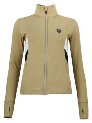 Peak Mountain Kurtka sportowa "Aspeed" w kolorze beżowym rozmiar: XL. Brązowe kurtki sportowe Peak Mountain, xl, bez wzorów, z materiału, bez kaptura, outdoorowe. Za 199.95 zł.