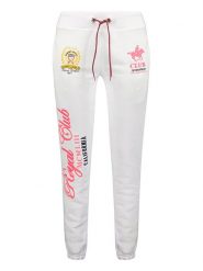 Geographical Norway Spodnie dresowe "Manille" w kolorze białym rozmiar: M. Białe spodnie sportowe Geographical Norway, m, bez wzorów, z bawełny. Za 83.42 zł.