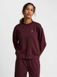 Bluza damska Hummel Soft. Brązowe bluzy Hummel, na jesień, m, bez wzorów, z elastanu, bez kaptura. Za 237.50 zł.