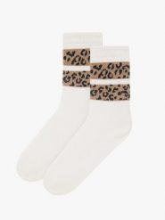 Skarpetki za kostkę damskie SKARPETY. Białe skarpety Ryłko, bez wzorów, z bawełny. Za 24.99 zł.