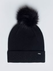 BIG STAR Czapka w kolorze granatowym rozmiar: onesize. Niebieskie czapki Big Star, bez wzorów, z materiału. Za 57.99 zł.