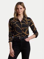 LAUREN RALPH LAUREN Koszula 200970823001 Czarny Classic Fit. Czarne koszule Lauren Ralph Lauren, xxl, bez wzorów, z syntetyku, bez kołnierzyka, bez ramiączek. Za 669.99 zł.