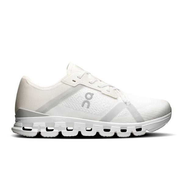 ON Cloud X 4 AD W White | Wolf Buty damskie treningowe. Białe obuwie sportowe On, bez zapięcia, do biegania. Za 636.99 zł.