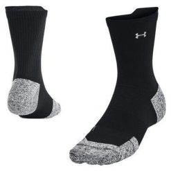 Skarpety Under Armour Ad Run Cushion Mid. Czarne skarpety Under Armour, bez wzorów. Za 54.99 zł.