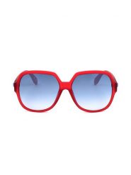 Adidas Damskie okulary przeciwsłoneczne w kolorze czerwono-błękitnym rozmiar: 57. Czerwone okulary przeciwsłoneczne Adidas, bez wzorów, z tworzywa sztucznego. Za 144.58 zł.