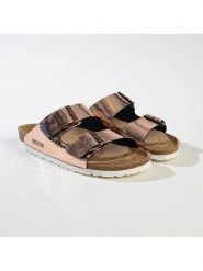 BACKSUN Klapki "Bali" w kolorze złotym rozmiar: 37. Żółte klapki Backsun, bez wzorów, z otwartym noskiem, bez obcasa. Za 130.99 zł.