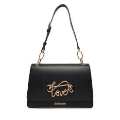 Torebka LOVE MOSCHINO. Czarne torebki klasyczne Love Moschino, bez wzorów, bez dodatków. Za 1,029.00 zł.