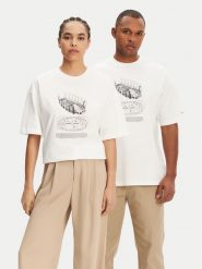 Puma T-Shirt Unisex Harry Potter 630092 Biały Oversize. Białe t-shirty Puma, xs, bez wzorów, z bawełny, bez kołnierzyka, bez ramiączek. Za 99.99 zł.