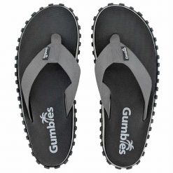 Japonki GUMBIES DUCKBILL FLIP FLOPS. Szare klapki Gumbies, bez wzorów, bez obcasa. Za 91.99 zł.