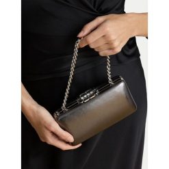 Torebka LAUREN RALPH LAUREN. Szare torebki klasyczne Lauren Ralph Lauren, bez wzorów, bez dodatków. Za 1,429.00 zł.