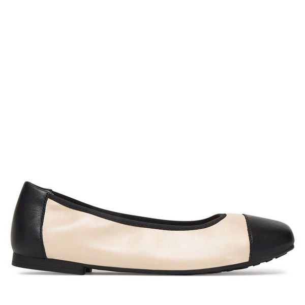 Baleriny Caprice. Brązowe baleriny Caprice, bez wzorów, bez obcasa. Za 339.99 zł.